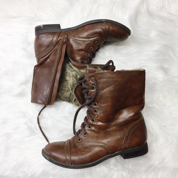 brash riot combat boot